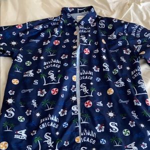 *RARE* white sox Hawaiian shirt